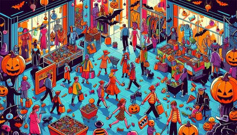 how do companies work to meet demand during halloween