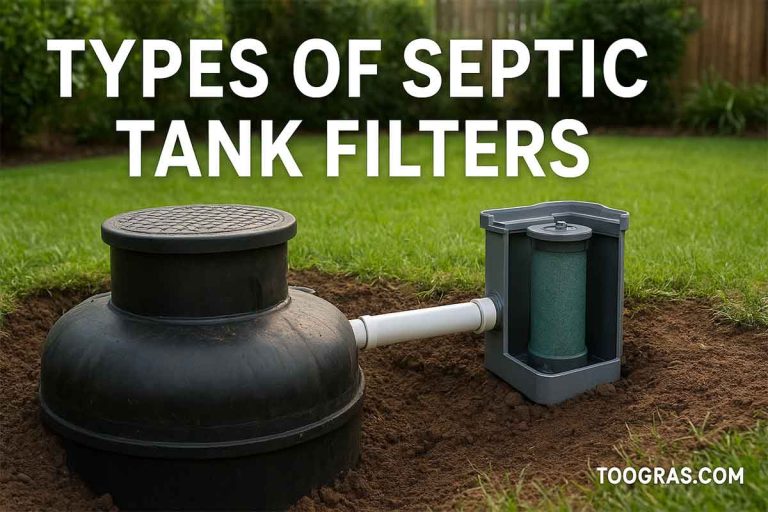 types of septic tank filters