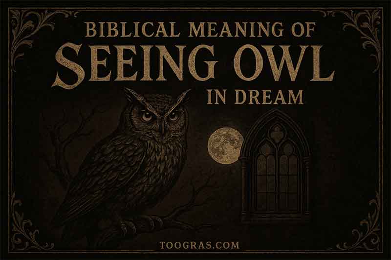 biblical meaning of seeing owl in dream