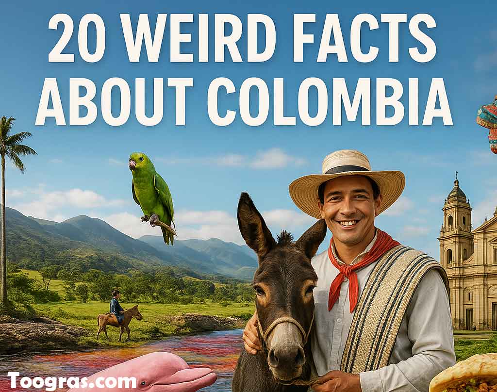 weird facts about colombia
