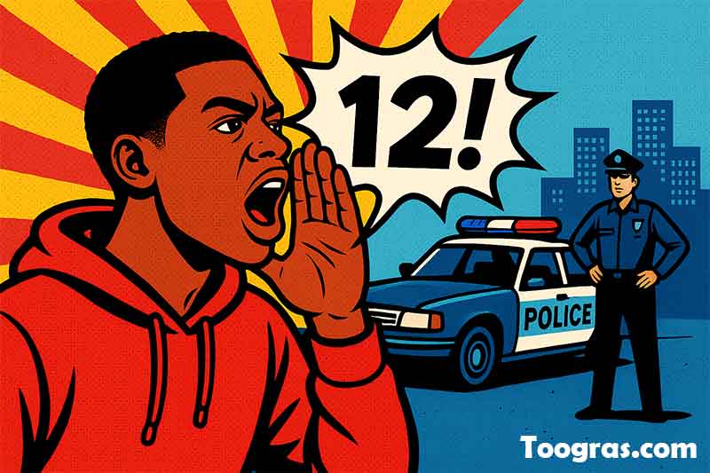 why are cops called 12