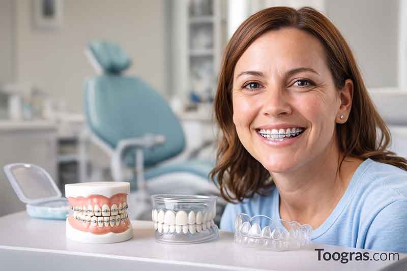 types of braces for adults
