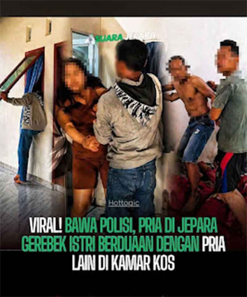 Ndonggling-donggling Di Kamar Kost Digrebeg Misoa Bersama Pak Polisi